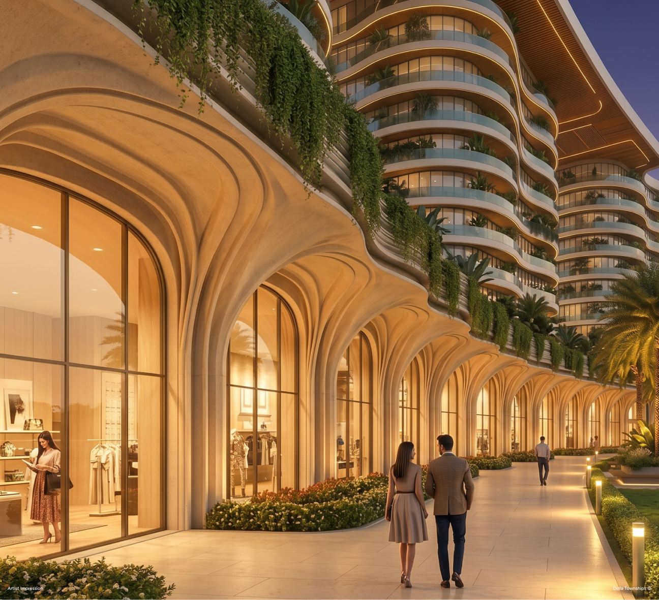 Della Branded Residences & Sky Villas interior showcase, photo 3 | Della Racecourse, Raipur